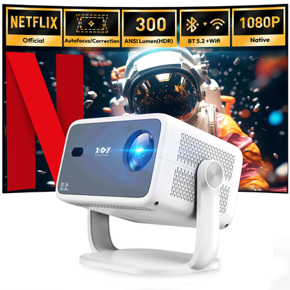 XGODY Gimbal N6 Ultra HD 4K Projector